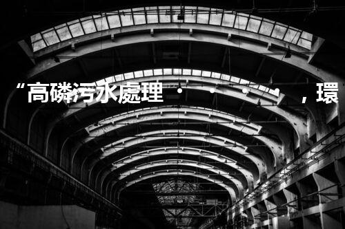 “高磷污水處理，環(huán)保先鋒，守護(hù)碧水藍(lán)天！”